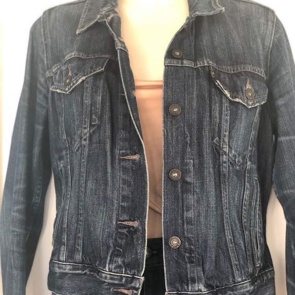 LEVIS Vintage dark wash denim jacket - Picture 3 of 6